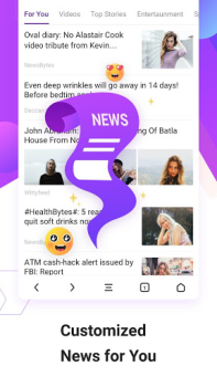 Baixar APUS Navegador Contato para Android captura de tela 6