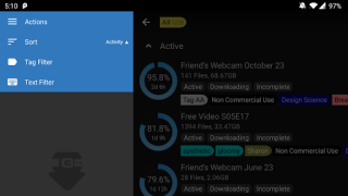 Baixar BiglyBT - Torrent Downloader Ferramentas para Android captura de tela 6