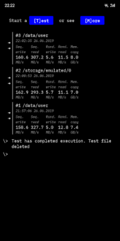 Baixar CPDT Benchmark〉Storage, memory Ferramentas para Android captura de tela 5