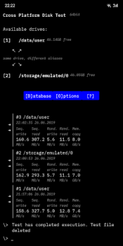 Baixar CPDT Benchmark〉Storage, memory Ferramentas para Android captura de tela 6