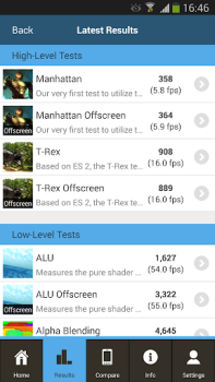 Baixar GFXBench Benchmark Ferramentas para Android captura de tela 5
