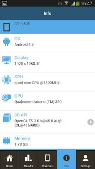 Baixar GFXBench Benchmark Ferramentas para Android captura de tela 6