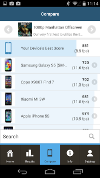 Baixar GFXBench Benchmark Ferramentas para Android captura de tela 7