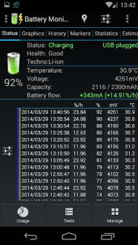 Baixar 3C Battery Manager Ferramentas para Android captura de tela 3