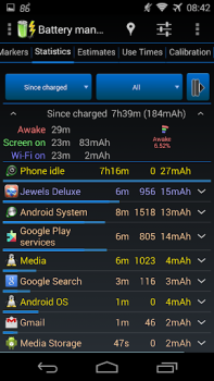 Baixar 3C Battery Manager Ferramentas para Android captura de tela 6
