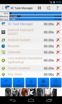 Baixar 3C Task Manager Ferramentas para Android captura de tela 2