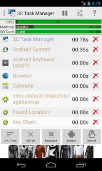 Baixar 3C Task Manager Ferramentas para Android captura de tela 3