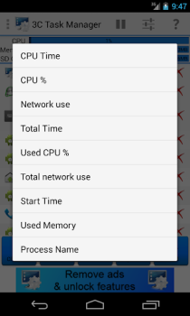Baixar 3C Task Manager Ferramentas para Android captura de tela 6