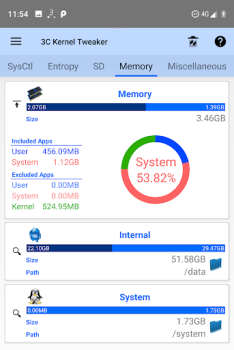 Baixar 3C System Manager (root) Ferramentas para Android captura de tela 3