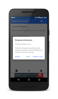 Baixar Ringtone Randomizer Personalização para Android captura de tela 2