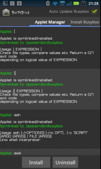 Baixar BusyBox Ferramentas para Android captura de tela 2