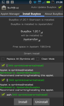 Baixar BusyBox Ferramentas para Android captura de tela 4