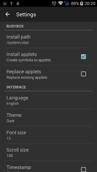 Baixar BusyBox Ferramentas para Android captura de tela 4