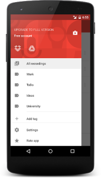 Baixar Wear Audio Recorder Música e áudio para Android captura de tela 2