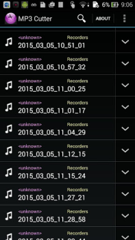 Baixar MP3 cortador Música e áudio para Android captura de tela 7