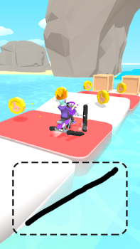 Baixar Scribble Rider! Jogos de ação para Android captura de tela 3
