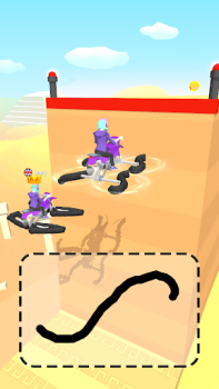 Baixar Scribble Rider! Jogos de ação para Android captura de tela 5