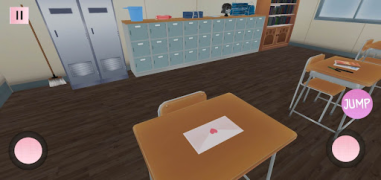Baixar Love Anime School Days Simuladores para Android captura de tela 4