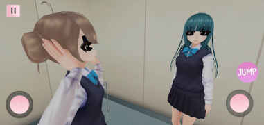 Baixar Love Anime School Days Simuladores para Android captura de tela 7