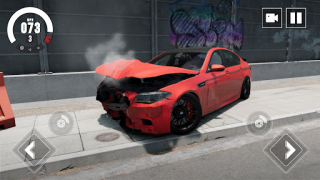 Baixar M5 BMW: Real Car Crashes Simuladores para Android captura de tela 3
