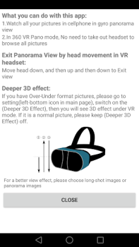 Baixar VR 2D3D Panorama Converter Free Foto para Android captura de tela 5