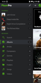 Baixar PlayerPro Music Player Música e áudio para Android captura de tela 5
