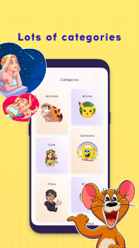 Baixar StickerLand: Pacotes de Figurinhas e Sticker Maker Social para Android captura de tela 3