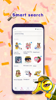 Baixar StickerLand: Pacotes de Figurinhas e Sticker Maker Social para Android captura de tela 4