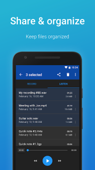 Baixar Gravador de Voz Fácil Emprego para Android captura de tela 4