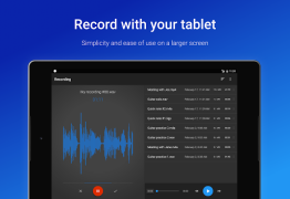 Baixar Gravador de Voz Fácil Emprego para Android captura de tela 7