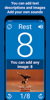 Baixar Tabata Timer: Interval Timer Saúde e Bem-estar para Android captura de tela 3