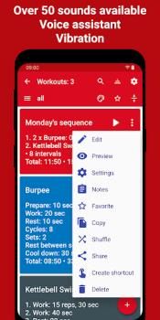 Baixar Tabata Timer: Interval Timer Saúde e Bem-estar para Android captura de tela 5