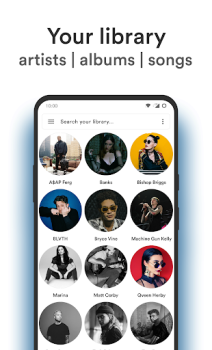 Baixar Retro Music Player Música e áudio para Android captura de tela 5