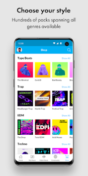 Baixar Music Maker JAM: Beatmaker app Música e áudio para Android captura de tela 3