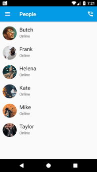 Baixar Talkie Contato para Android captura de tela 2
