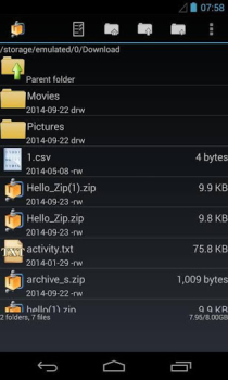 Baixar AndroZip File Manager Ferramentas para Android captura de tela 5