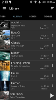 Baixar GoneMAD Music Player (Trial) Música e áudio para Android captura de tela 3