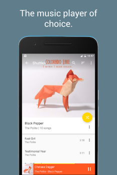 Baixar Shuttle Music Player (Legacy) Música e áudio para Android captura de tela 5