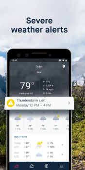 Baixar WeatherPro: Forecast & Radar Clima para Android captura de tela 4