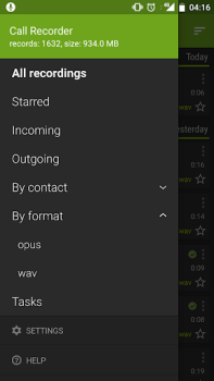 Baixar Call Recorder - SKVALEX Ferramentas para Android captura de tela 2