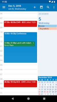 Baixar aCalendar - your calendar Emprego para Android captura de tela 2