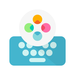 Logotipo Teclado rapido emojis Fleksy