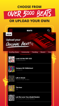 Baixar AutoRap by Smule Música e áudio para Android captura de tela 4