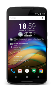 Baixar Widgets Informativos Chronus Emprego para Android captura de tela 3