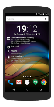 Baixar Widgets Informativos Chronus Emprego para Android captura de tela 4