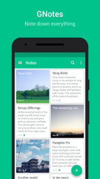 Baixar GNotes - Note, Notepad & Memo Emprego para Android