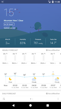 Baixar Weather Mate (Weather M8) Clima para Android captura de tela 2
