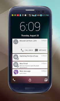 Baixar Pirulito Lockscreen Android L Personalização para Android captura de tela 2