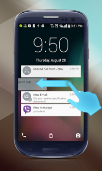 Baixar Pirulito Lockscreen Android L Personalização para Android captura de tela 4
