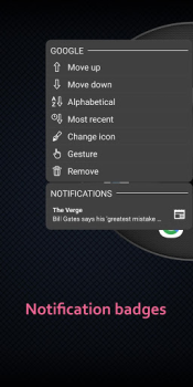 Baixar Wheel Launcher - sidebar Ferramentas para Android captura de tela 4